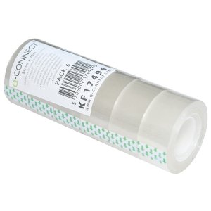 Taśma biurowa Q-CONNECT, 24mm, 30m, 6szt.