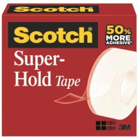Taśma biurowa SCOTCH® Super-Hold, (700K), super mocna, 19mm, 25,4m, transparentna