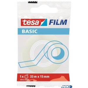 Taśma biurowa TESA BASIC 15x33m 58542-0000-00