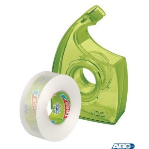 Taśma biurowa TESAfilm Eco&Clear 33m X19mm  +  Dyspenser Easy Cut 57069-00000