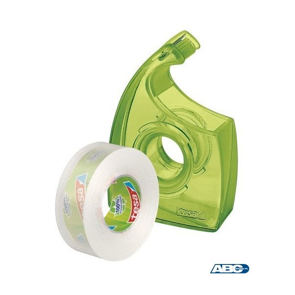 Taśma biurowa TESAfilm Eco&Clear 33m X19mm + Dyspenser Easy Cut 57069-00000
