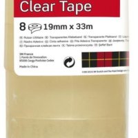 Taśma biurowa ekonomiczna SCOTCH® (508), 19mm, 33m, 8szt.