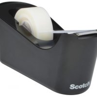 Dyspenser do taśm SCOTCH® (C-18B), w zestawie taśma Magic 19mmx33m, czarny
