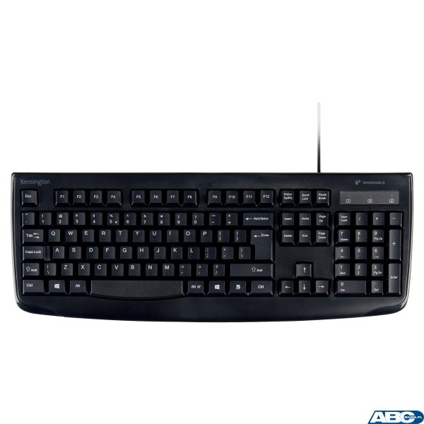 Przewodowa_klawiatura Kensington Pro Fit nadająca się do mycia K64407WW