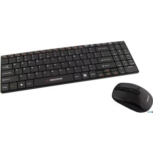 Zestaw Klawiatura + Mysz LIBERTY czarna bezprze EK122K ESPERANZA  2.4GHz