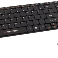 Zestaw Klawiatura+Mysz LIBERTY czarna bezprze EK122K ESPERANZA  2.4GHz