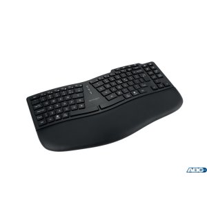 Bezprzewodowa klawiatura ergonomiczna Kensington Pro Fit® KB675 EQ TKL, czarna K75491WW