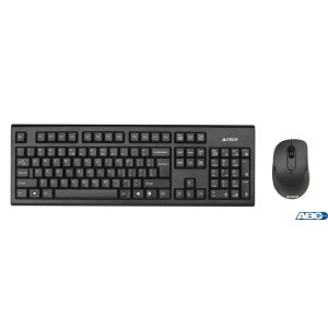 Zestaw klawiatura  +  mysz A4TECH V-TRACK 2.4G 7100N RF A4TKLA41220