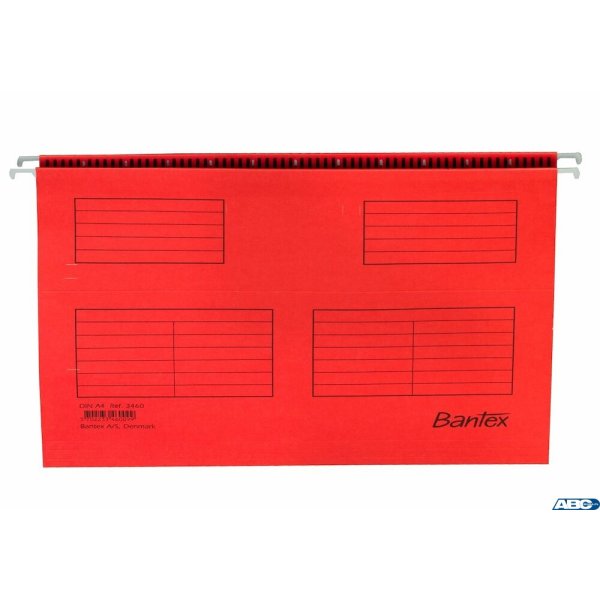 Teczka zawieszana STANDARD czerwona BANTEX 100331435