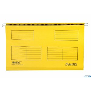 Teczka zawieszana STANDARD żółta BANTEX 100331433
