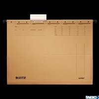 Teczki zawieszane z boczkami ALPHA, siarczanowy,  Leitz 19160000