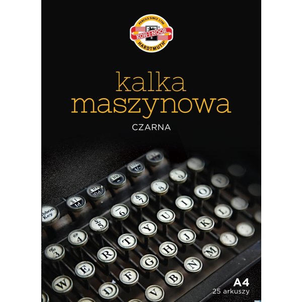 Kalka maszynowa A4, 25ark. KOH-I-NOOR