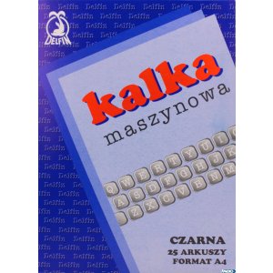 Kalka maszynowa A-4 25ark. DELFIN