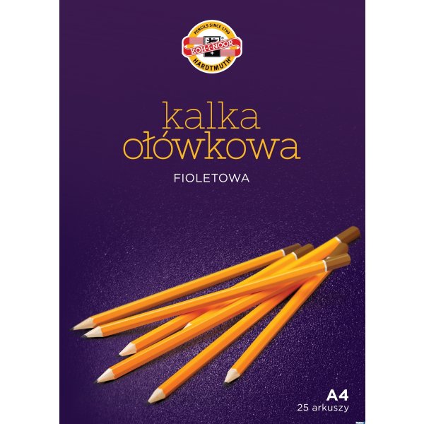 Kalka ołówkowa A-4/25 ark. KAL-OL425D KOH I NOOR