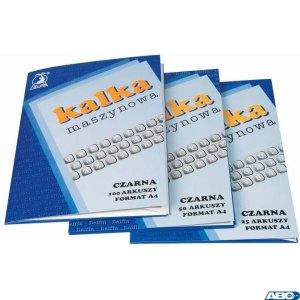 Kalka maszyn.A-4 100ark.DELFIN