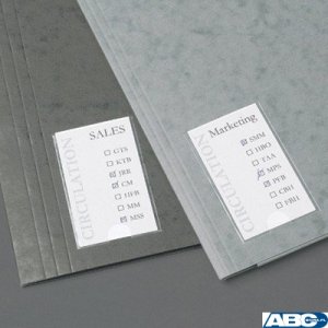 Samoprzylepne kieszenie na etykiety 3L 25x75mm 10310 12 sztuk