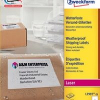 Etykieta L7997-25 ZF wodoodporne do drukarek laserowych