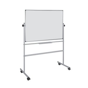 Tablica suchoś. -magn. BI-OFFICE, 150x120cm, obrotowa, mobilna, lakierowana, rama alu.