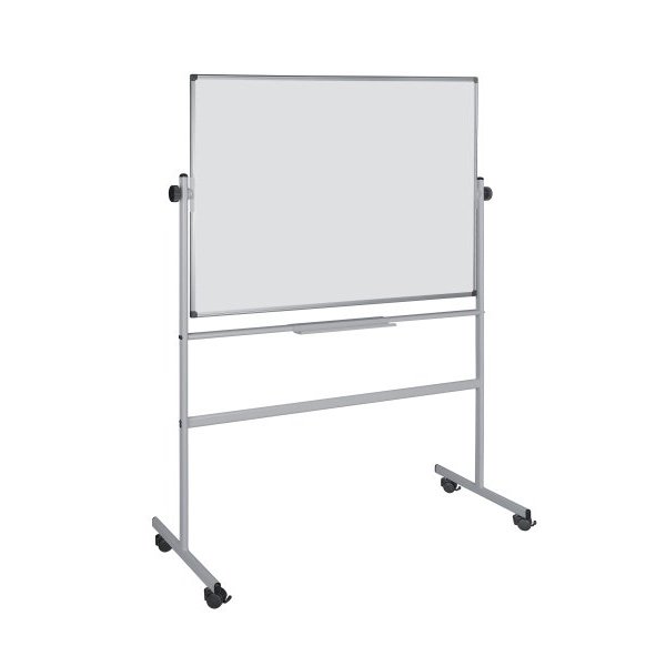 Tablica suchoś. -magn. BI-OFFICE, 150x120cm, obrotowa, mobilna, lakierowana, rama alu.