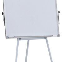 Flipchart na trójnogu OFFICE PRODUCTS, 70x100cm, tablica suchoś. -magn., aluminiowa rama, z wyciąganymi ramionami