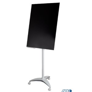 FLIPCHART SUCHOŚCIERALNO-MAGNETYCZNY szklany TFSZ 2X3 Czarny