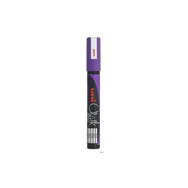 Marker kredowy UNI PWE-5M fioletowy 1.8mm-2.5mm UNPWE5M/DFI