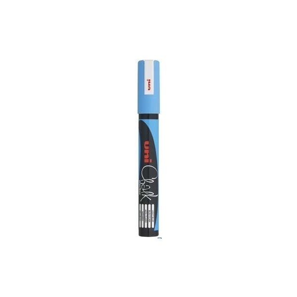 Marker kredowy UNI PWE-5M niebieski 1.8mm-2.5mm UNPWE5M/DJNI
