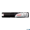 Marker z farbą kredową CHALK PWE-8K czarny UNI UNPWE8K / 6CA