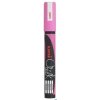 Marker kredowy UNI PWE-5M różowy 1.8mm-2.5mm UNPWE5M / DRO