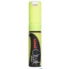 Marker kredowy UNI PWE-8K żółty 8mm UNPWE8K / 6ZO