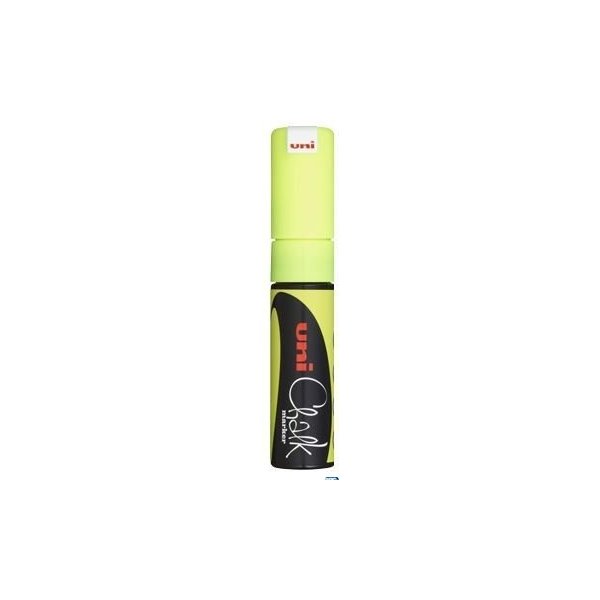 Marker kredowy UNI PWE-8K żółty 8mm UNPWE8K/6ZO
