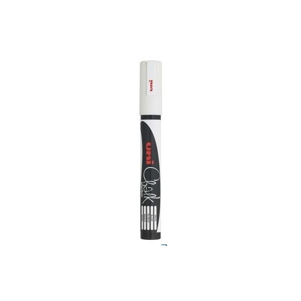 Marker kredowy UNI PWE-5M biały 1.8mm-2.5mm UNPWE5M/DBI