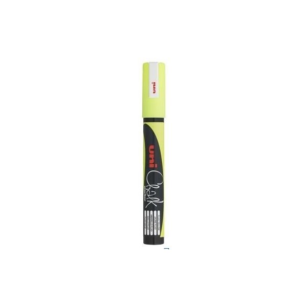 Marker kredowy UNI PWE-5M żółty 1.8mm-2.5mm UNPWE5M/DZO