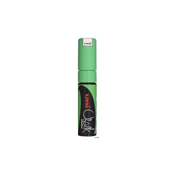 Marker kredowy UNI PWE-8K zielony 8mm UNPWE8K/6ZI