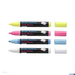 Marker kredowy, końcówka okrągła 4,5mm, 8g tuszu pastelowy różowy TO-292 Toma