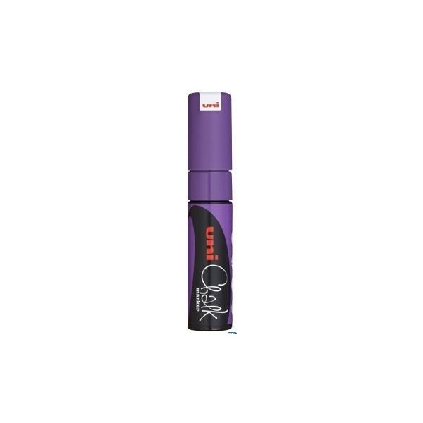 Marker kredowy UNI PWE-8K fioletowy 8mm UNPWE8K/6FI (X)