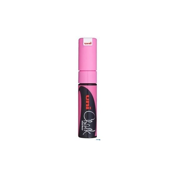 Marker kredowy UNI PWE-8K różowy 8mm UNPWE8K/6RO