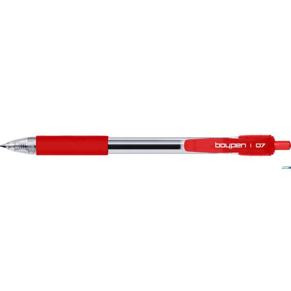 Długopis automatyczny RYSTOR BOY PEN BP EKO czerwony 423-001