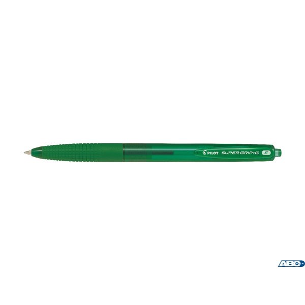 Długopis olejowy automatyczny PILOT SUPER GRIP zielony BPGG-8R-F-GG
