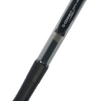 Długopis automatyczny żelowy Q-CONNECT 0,5mm (linia), zawieszka, czarny