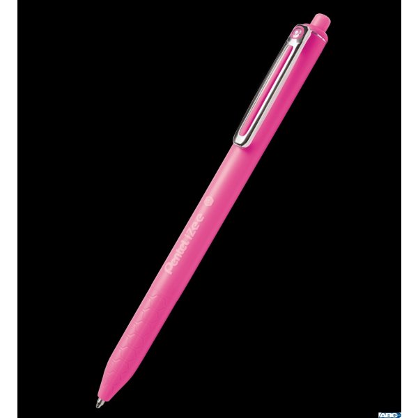 Długopis 0,7mm iZee różowy BX467-P PENTEL