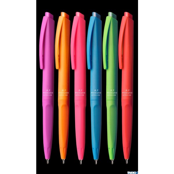 Długopis 0.7mm, mix kol.obudowy , wkład niebieski KD910-NM TETIS