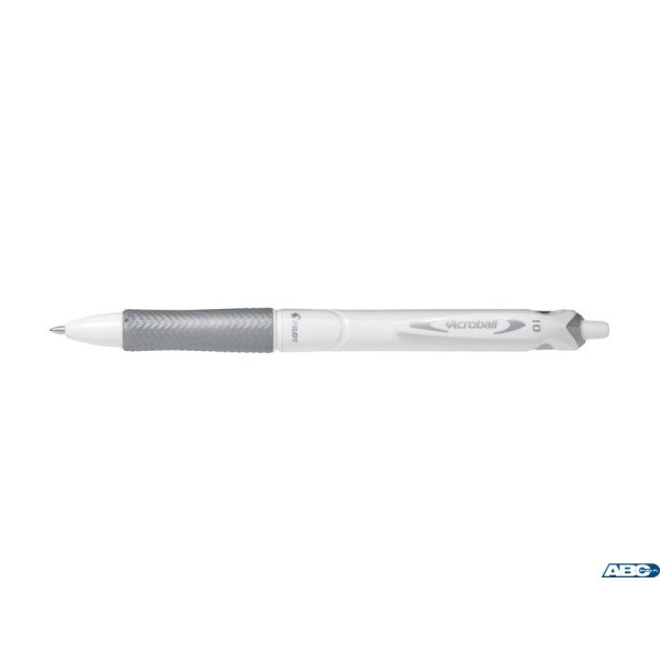 Długopis ACROBALL WHITE M czarny PILOT BAB15M-WB-BG