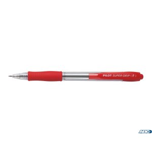 Długopis olejowy PILOT SUPER GRIP czerwony PIBPGP-10R-R