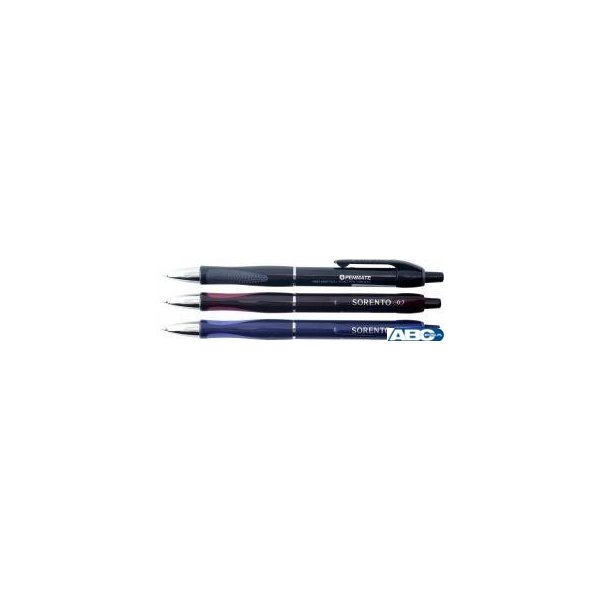 Długopis aut.SORENTO TT6086 mix PenMate wkł.nieb. 0.7