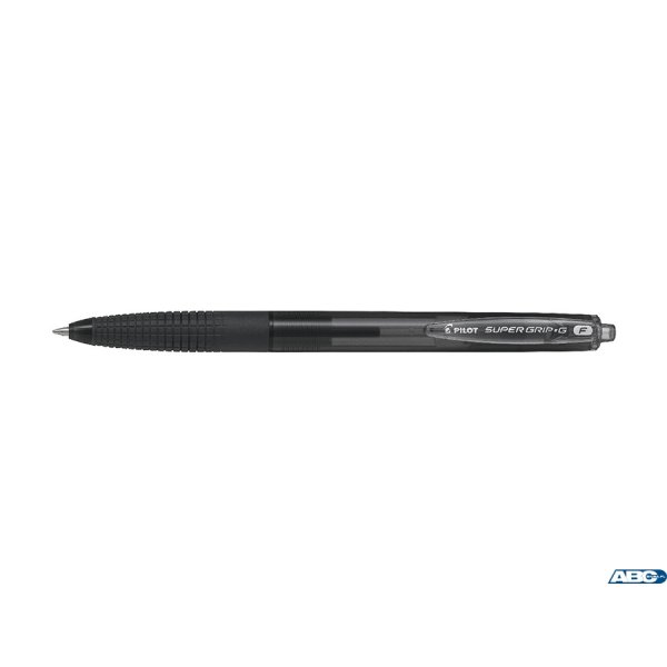 Długopis olejowy automatyczny PILOT SUPER GRIP czarny BPGG-8R-F-BB