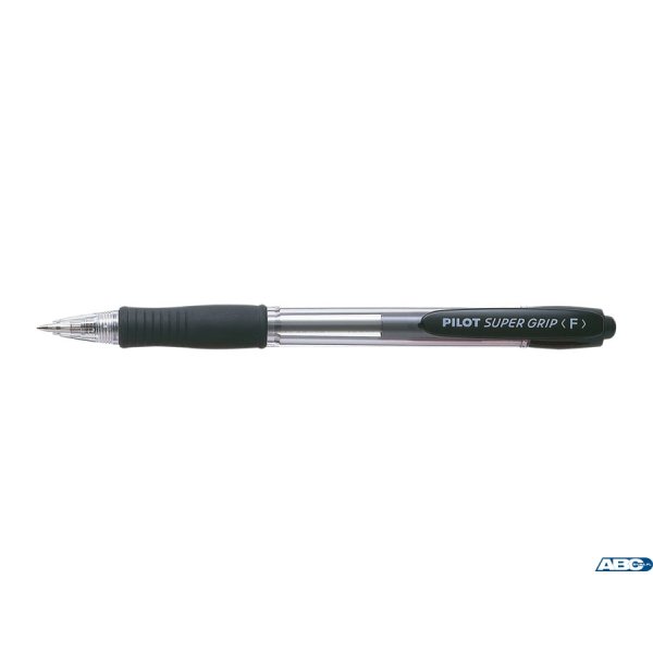 Długopis olejowy PILOT SUPER GRIP czarny PIBPGP-10R-B