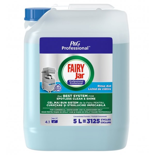 Profesjonalny nabłyszczacz FAIRY do zmywarek autom., 5l