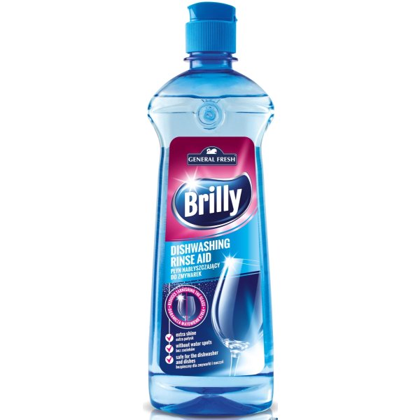 Płyn nabłyszczający do zmywarek BRILLY 500ml GENERAL FRESH