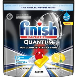 Tabletki do zmywarki FINISH Quantum Ultimate 30 szt., lemon